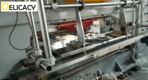 Automatic square can lid production line