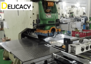Automatic small rectangular component production line