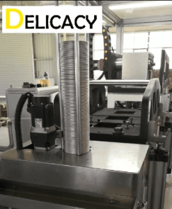 Automatic peel-off end making line