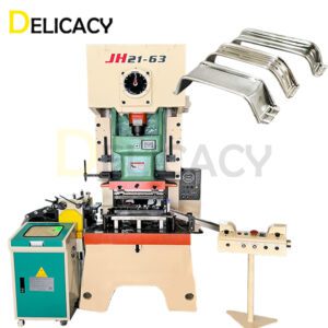 Automatic 4L Rectangular Can Top Handle Making Line