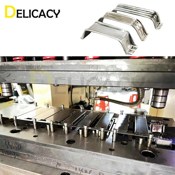 Automatic 4L Rectangular Can Top Handle Making Line
